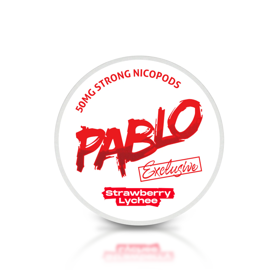 Pablo exclusive strawberry lychee 50mg nicotine pouche