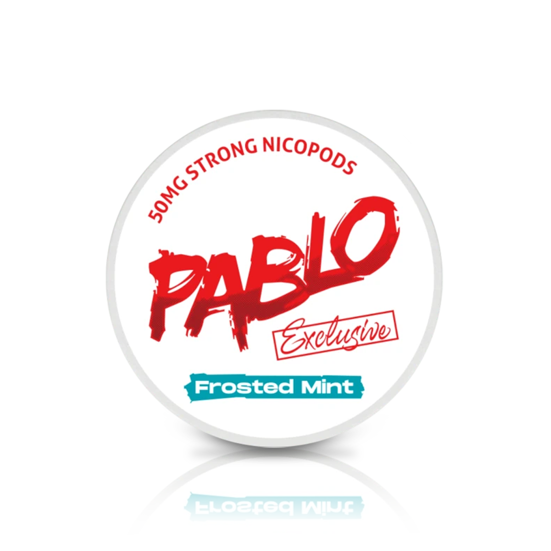 Pablo exclusive frosted mint 50mg nicotine pouche