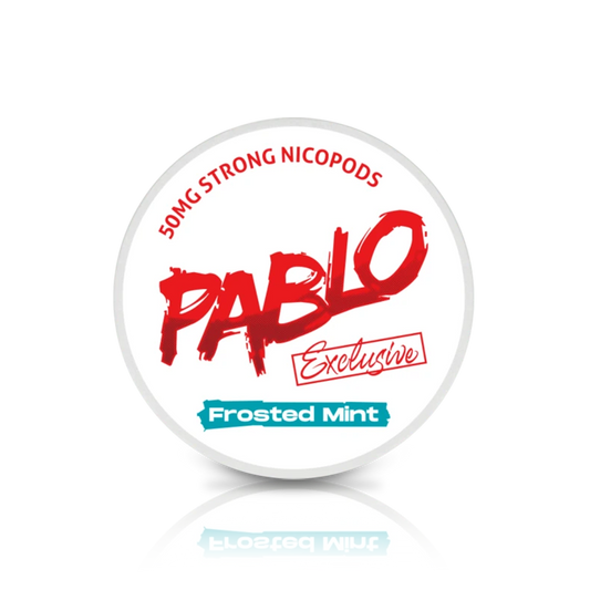 Pablo exclusive frosted mint 50mg nicotine pouche