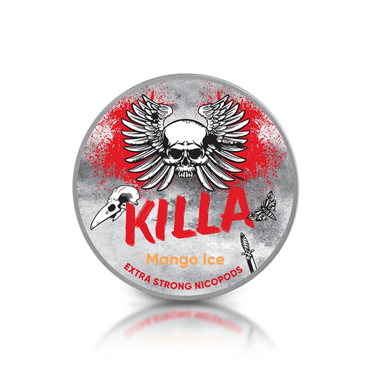 Killa exclusive mango ice 16mg nicotine pouche