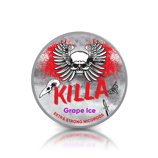 Killa exclusive grape ice 16mg nicotine pouche