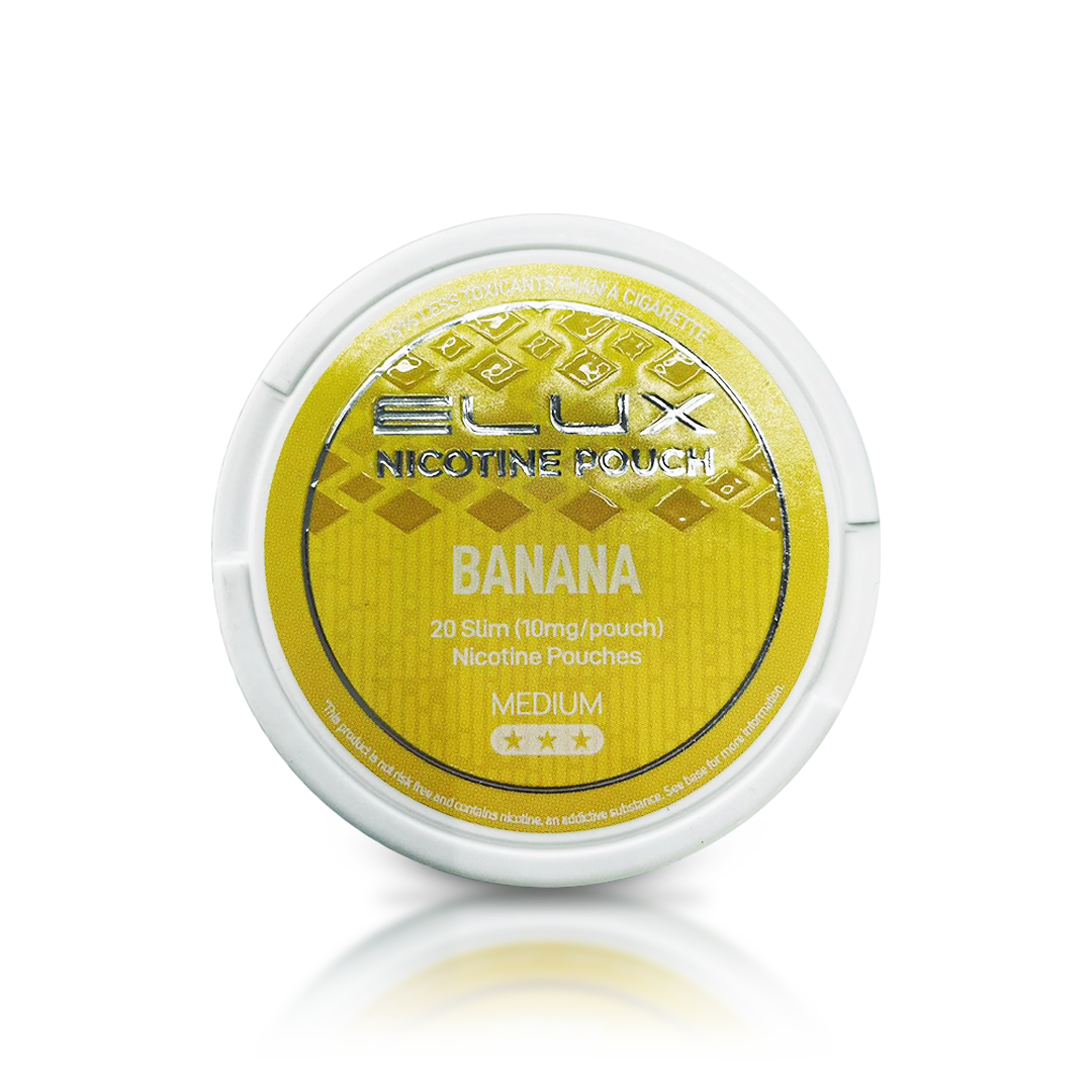 Elux banana 10mg (medium) nicotine pouche