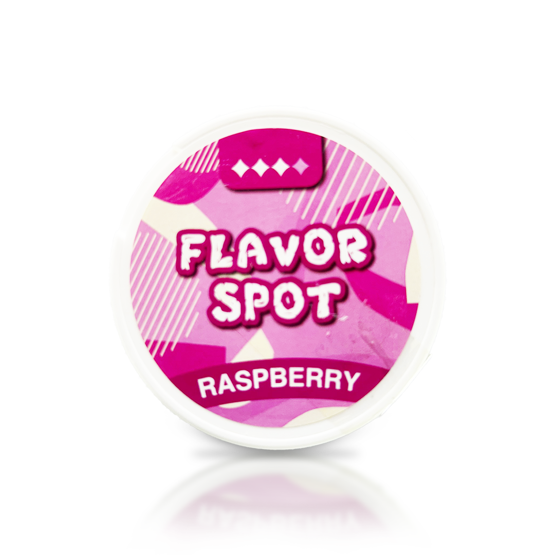 Flavor Spot raspberry 20mg nicotine pouche