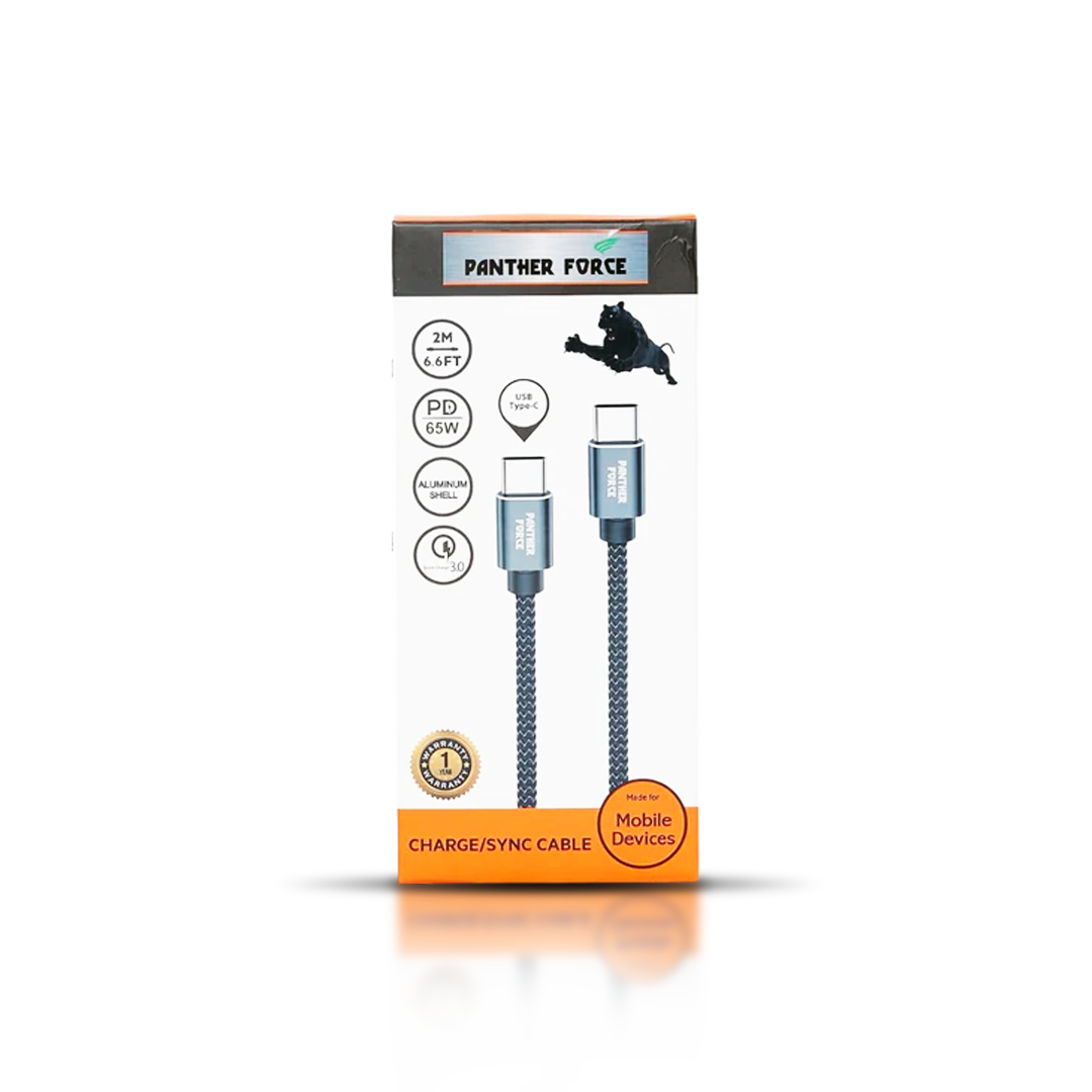 Fast PD charge/sync USB-C to Apple compatible cable
