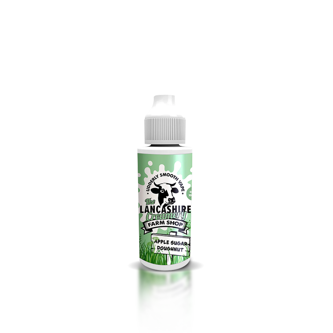 The lancashire creamery 100ml 70VG/30PG shortfill e-liquid