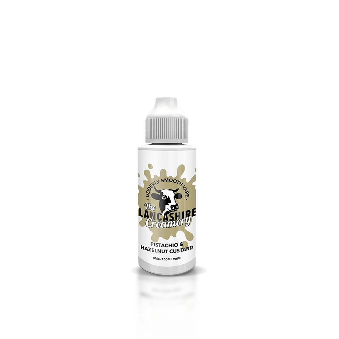 The lancashire creamery 100ml 70VG/30PG shortfill e-liquid