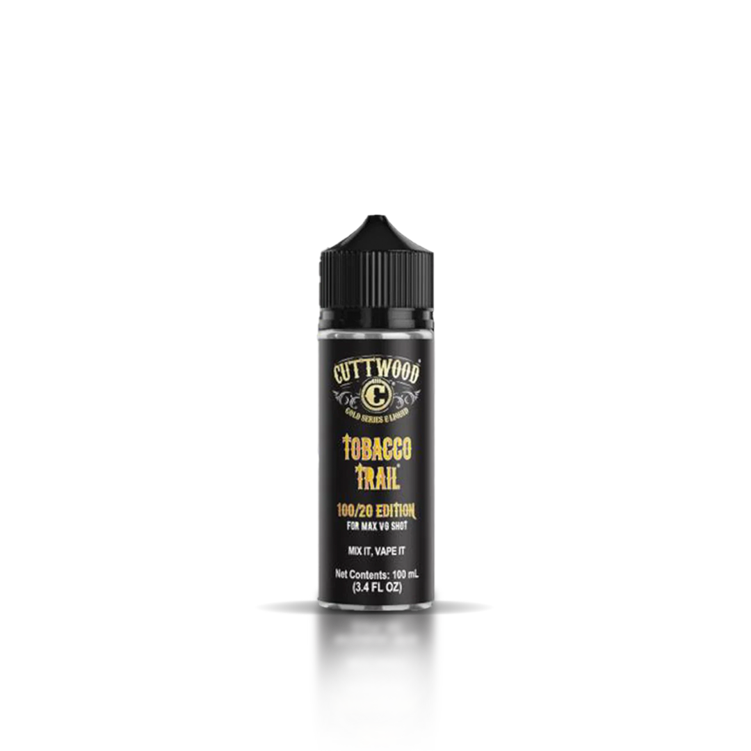 Cuttwood 100ml 100VG/20PG - gold series shortfill e-liquid