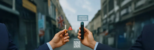 Vape vs cigarette harm: What UK data says in 2025