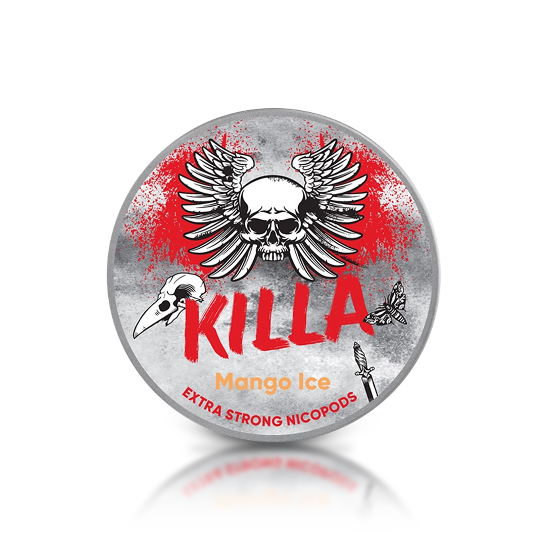 Killa exclusive mango ice 16mg nicotine pouche