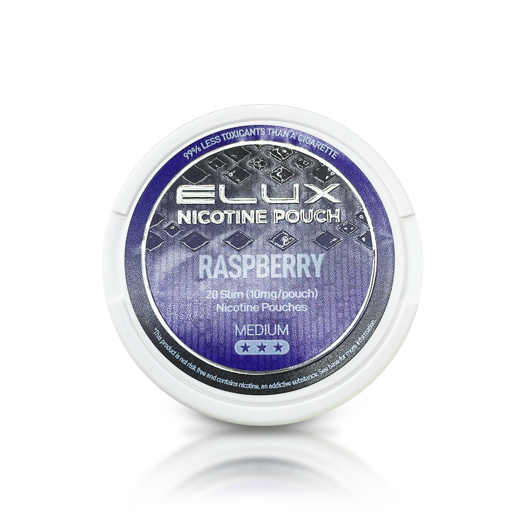 Elux raspberry 10mg (medium) nicotine pouche