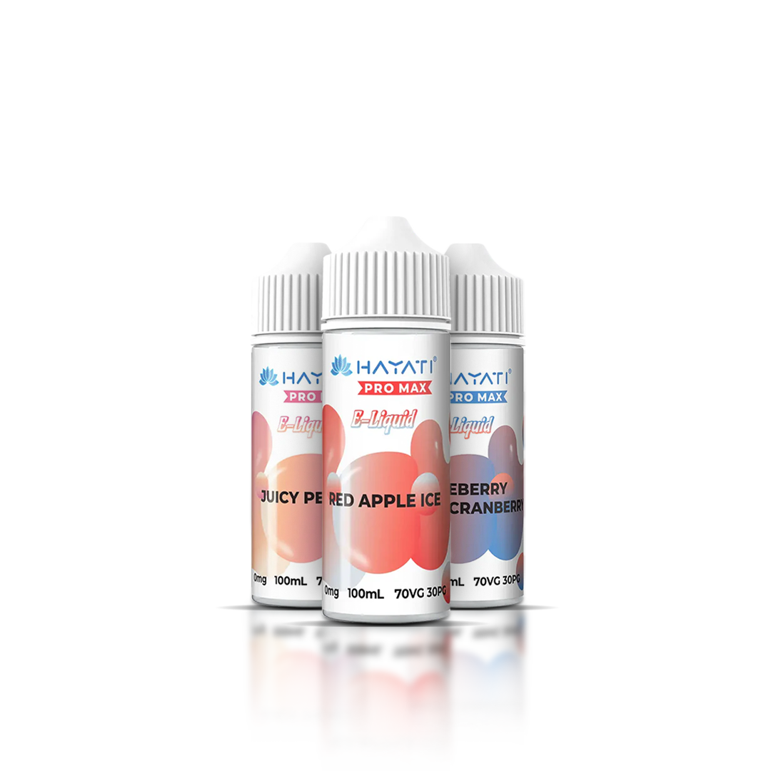 Hayati Pro Max 100ml 50VG/50PG shortfill e-liquid