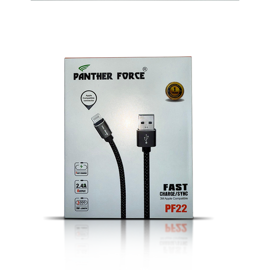 panther force 3m iphone charging cable