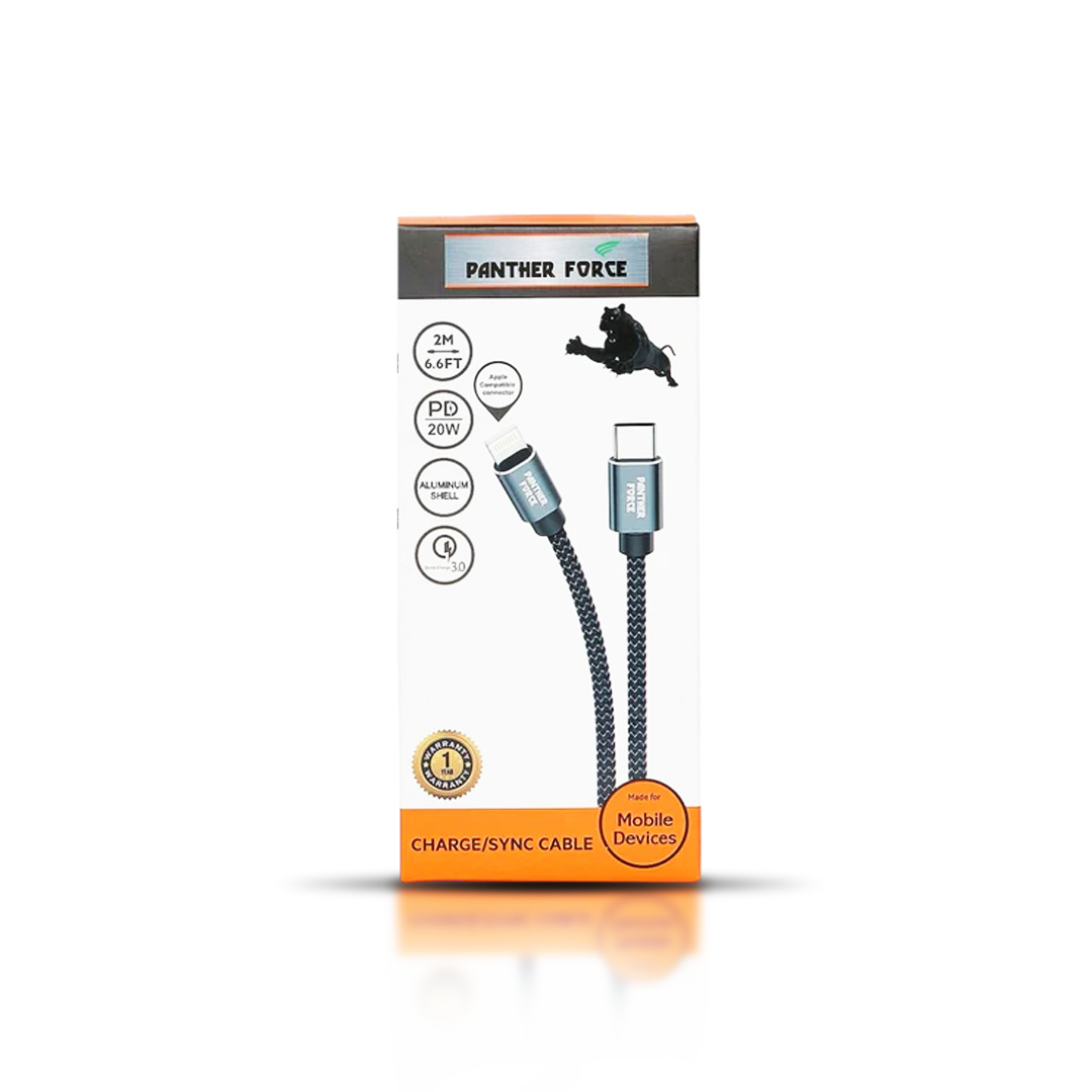 Fast pd charge/sync USB-C to Apple compatible cable