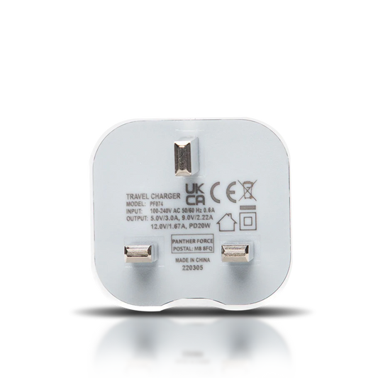 20W Type-C main plug | fast, reliable charging