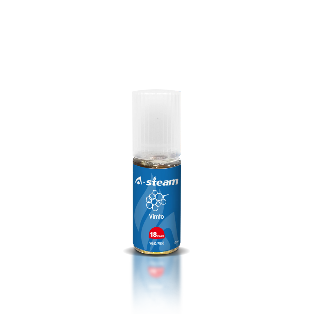 A Steam 18mg/ml shortfill e-liquid