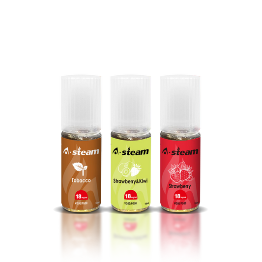 A Steam 18mg/ml shortfill e-liquid