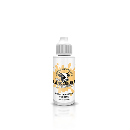 The lancashire creamery 100ml 70VG/30PG shortfill e-liquid