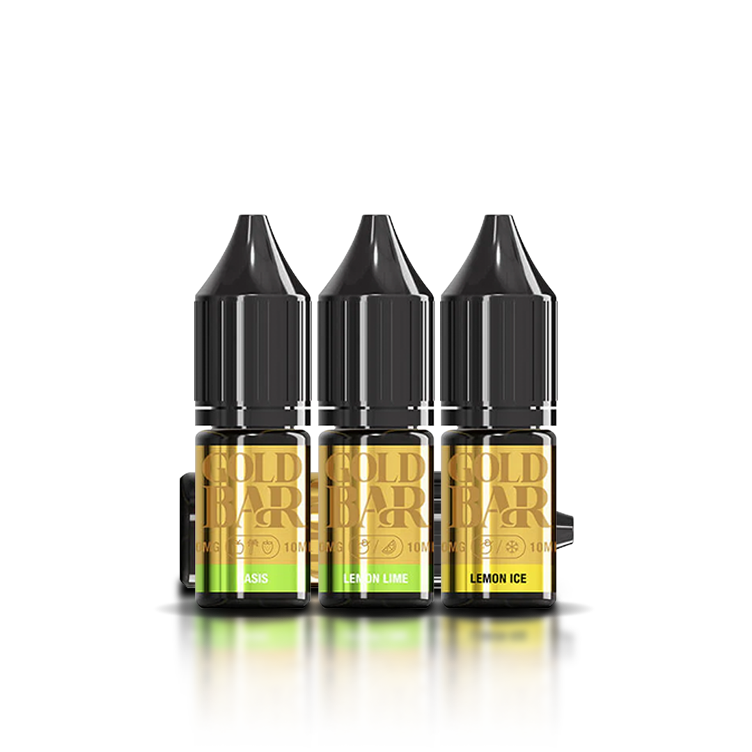 Gold Bar 10ml 50VG/50PG nicotine salt