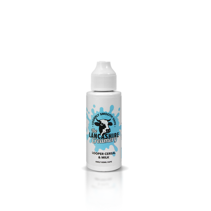 The lancashire creamery 100ml 70VG/30PG shortfill e-liquid