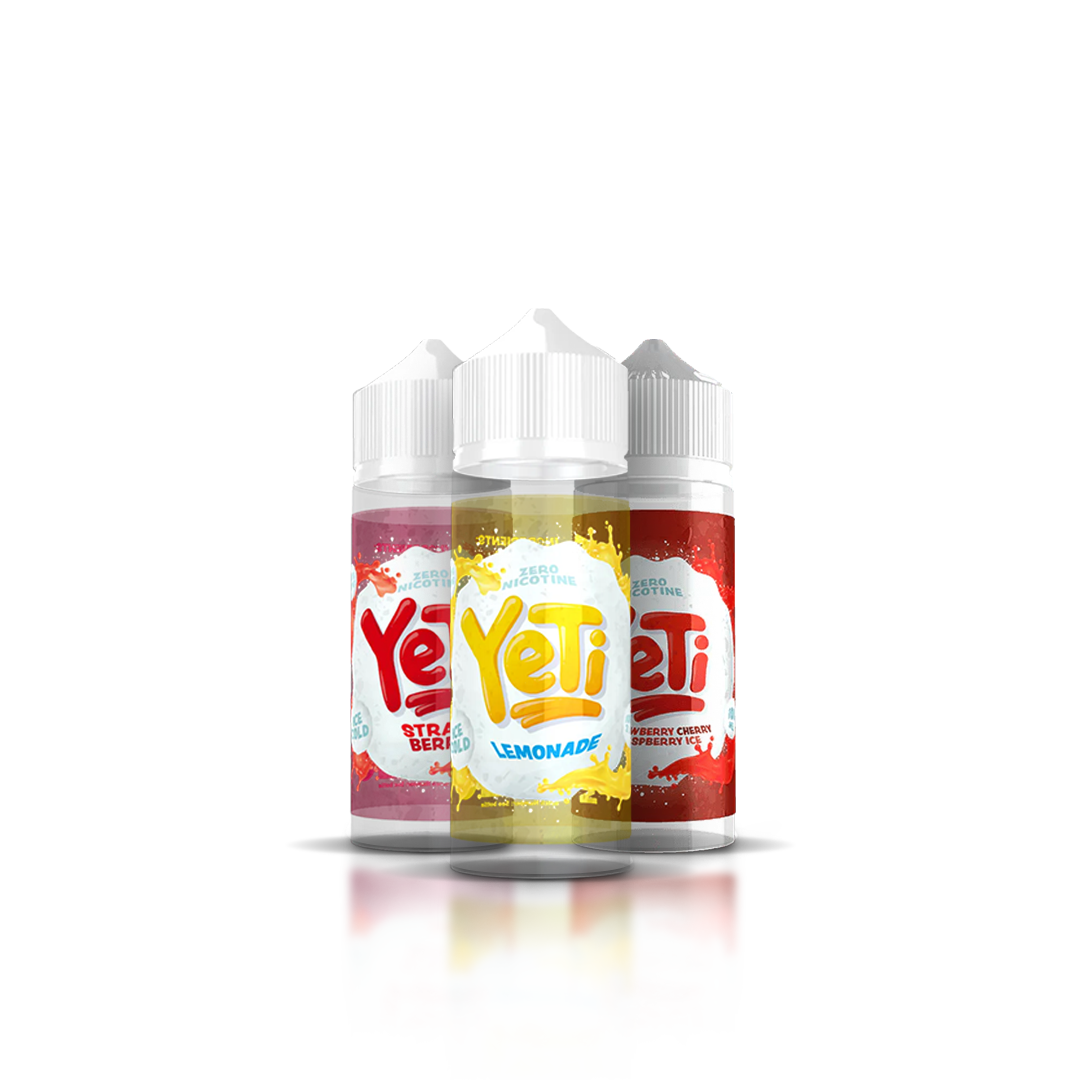 Yeti 100ml 70VG/30PG shortfill e-liquid